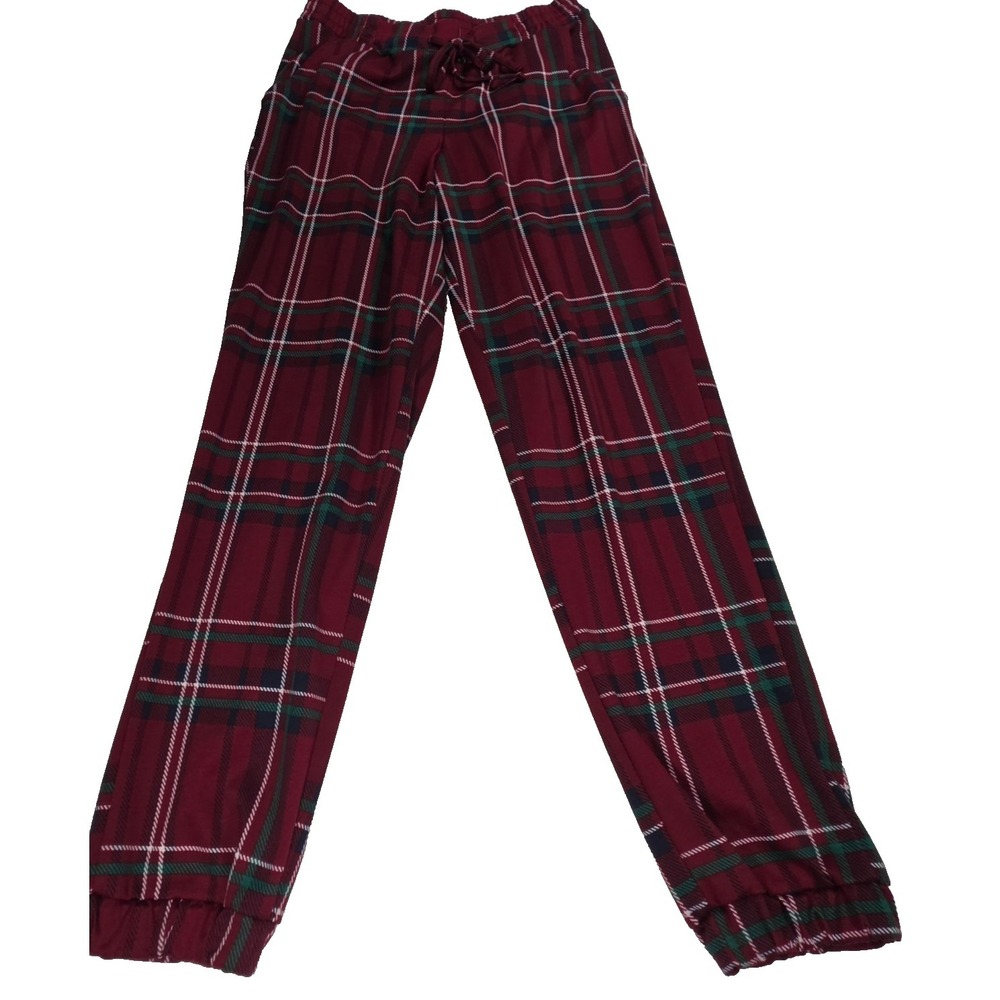 Jolie & Joy Women's Plaid Lounge Pajama Pants - Size Medium